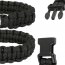 Браслет паракордовый Paracord Bracelet Black - 925 - Браслет из паракорда Paracord Bracelet Black - 925