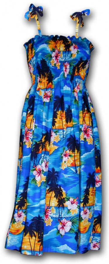 Hawaiian tube dress sales