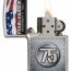 Зажигалка Zippo Pearl Harbor 75th Anniversary Brushed Chrome Pocket Lighter - Zippo Pearl Harbor 75th Anniversary Brushed Chrome Pocket Lighter