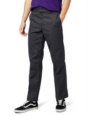Мужские темно-серые классические брюки Dickies Men's Original 874 Work Pant Charcoal, фото