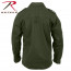 Винтажная оливковая рубашка образца Армии США Rothco Vintage Fatigue Shirt Olive Drab 2568 - 