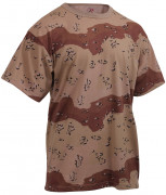 Rothco T-Shirt 6-Color Desert Camo 6767