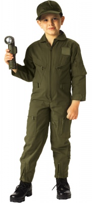 Комбинезон детский летный Rothco Kids Air Force Type Flightsuit Olive Drab 7200, фото