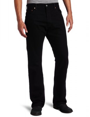 Джинсы Levi's Denim Jeans 517® Boot Cut | Black - 00517-0260, фото