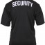 Футболка поло Rothco Moisture Wicking 'Security' Golf Shirt Black 3216 - Потоотводящая футболка поло Rothco Moisture Wicking 'Security' Golf Shirt Black 3216