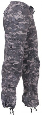 Женские камуфлированные брюки Rothco Womens Vintage Paratrooper Pants Subdued Urban Digital Camo 3991, фото