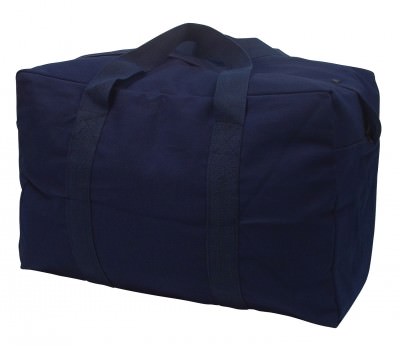 Сумка для парашюта темно-синяя Rothco Canvas Parachute Cargo Bag Navy Blue 3123, фото
