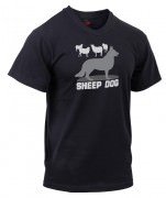 Rothco Military Printed T-Shirt - Black / Sheep Dog # 61540