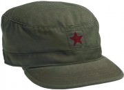 Rothco Vintage Fatigue Cap w/ Red Star 4518