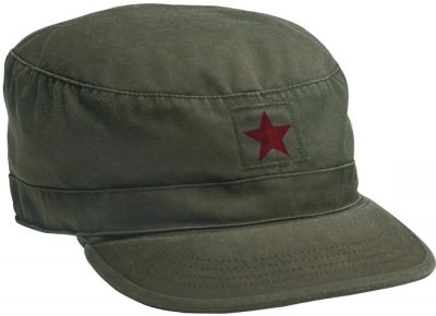 Кепка винтажная Rothco Vintage Fatigue Cap w/ Red Star 4518, фото