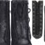 Молнии для шнуровки военных ботинок с блочками Military Zipper Boot Lace Black 6195 - Молнии для шнуровки военных ботинок с блочками Military Zipper Boot Lace - Black - 6195