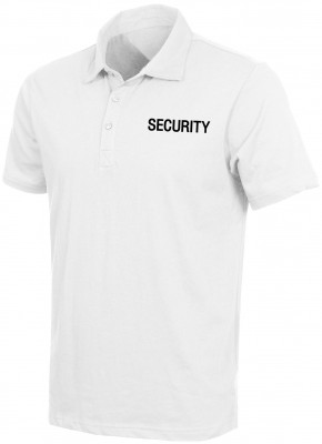 Футболка поло Rothco Polo Shirts Security White 7694, фото