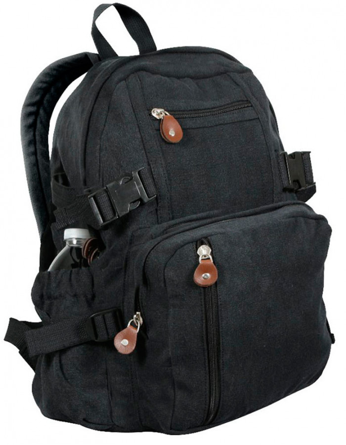 Rothco vintage canvas discount compact backpack
