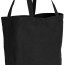 Сумка хозяйственная для покупок черная брезентовая Rothco Canvas Tote Bag Black 2494 - Сумка хозяйственная черная брезентовая Rothco Canvas Tote Bag Black 2494