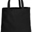 Сумка хозяйственная для покупок черная брезентовая Rothco Canvas Tote Bag Black 2494 - Сумка хозяйственная черная брезентовая Rothco Canvas Tote Bag Black 2494