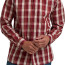 Рубашка с длинным рукавом в красно-белую клетку Wrangler Authentics Woven Shirt Sable Plaid - Рубашка с длинным рукавом в красно-белую клетку Wrangler Authentics Woven Shirt Sable Plaid