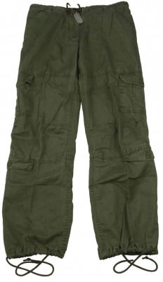 Женские оливковые брюки Rothco Womens Vintage Paratrooper Pant Olive Drab 3186, фото