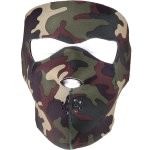 Маска неопреновая Rothco Neoprene Reversible Face Mask - Camo & Black, фото