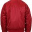 Красная куртка пилота Rothco MA-1 Flight Jacket Red 7474 - Красная куртка пилота Rothco MA-1 Flight Jacket Red 7474
