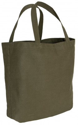 Сумка хозяйственная оливковая брезентовая Rothco Canvas Tote Bag Olive Drab 2492, фото