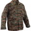 Китель лесной цифровой камуфляж вудланд Rothco BDU Shirts Woodland Digital Camo 8690 - Китель лесной цифровой камуфляж вудланд Rothco BDU Shirts Woodland Digital Camo 8690