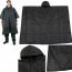 Плащ-накидка армейская черная Rothco G.I. Type Military Poncho Black 4958 - Накидка пончо Rothco G.I. Type Military Poncho Black 4358