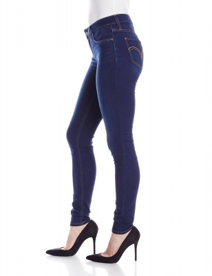 Levis Women's 535 Super Skinny Jean Blue Ravine - 119970254, фото