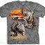 Футболка с носорагами The Mountain T-Shirt Rhinos 105970 - Футболка с носорагами The Mountain T-Shirt Rhinos 105970