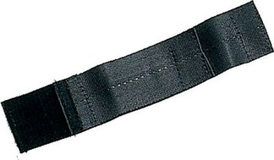 Тактический черный ремешок для часов Rothco Commando Tactical Watchband Black 4101, фото