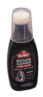 Черный крем для обуви Kiwi Honor Guard Military Spit-Shine Polish Black 10105, фото