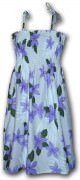 Pacific Legend Hawaiian Tube Dress - 332-3591 Purple