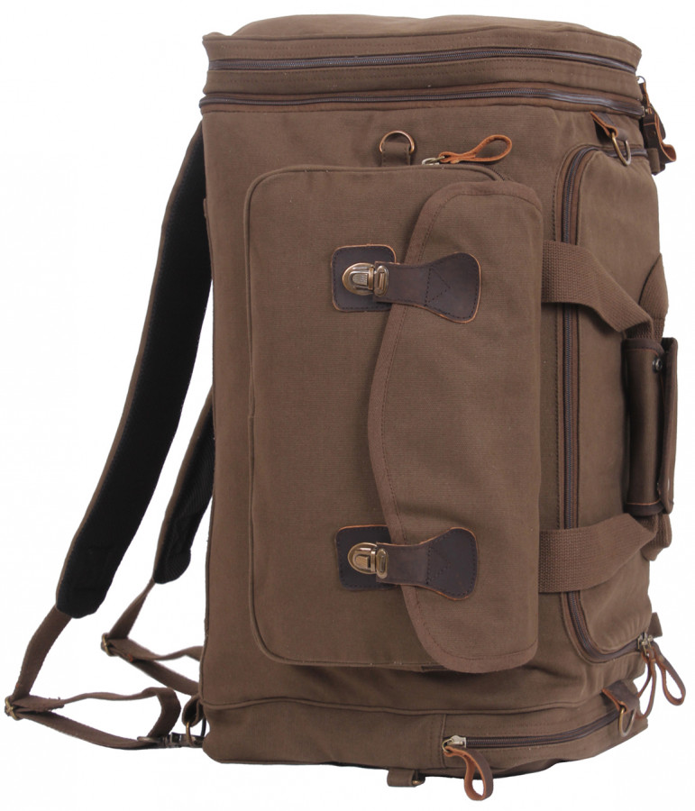 Rothco canvas best sale duffle bag