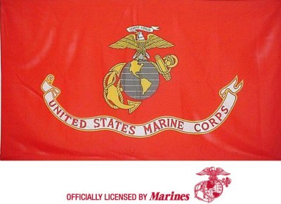 Флаг Корпуса Морской Пехоты США Rothco U.S.M.C. w/ G/A Flag (90 x 150 см) 1459, фото