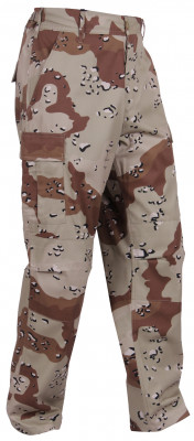 Брюки тактические шестицветный пустынный камуфляж Rothco Camo Tactical BDU Pants 6-Color Desert Camo 8835, фото