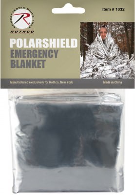 Одеяло спасательное на одноо человека Rothco Polarshield Survival Blankets 1032, фото