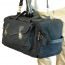 Винтажная черная хлопковая сумка выходного дня Rothco Canvas Long Weekend Bag Black 9611 - Винтажная черная хлопковая сумка выходного дня Rothco Canvas Long Weekend Bag Black 9611