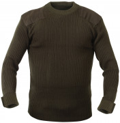 Rothco GI Style Acrylic Commando Sweater Olive Drab 6347