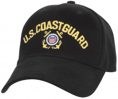 Бейсболка с эмблемой Береговой Охраны США Rothco U.S. Coast Guard Low Profile Insignia Cap 9294, фото