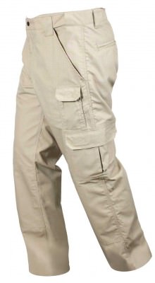 Тактические брюки хаки Rothco Rip-Stop Tactical Duty Pants Khaki 4665, фото