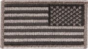 Rothco U.S. Flag Velcro Patch Khaki / Reverse 17787