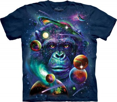 Футболка The Mountain T-Shirt Cosmic Chimp 104875, фото