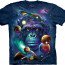 Футболка The Mountain T-Shirt Cosmic Chimp 104875 - Американская футболка The Mountain T-Shirt Cosmic Chimp 104875