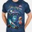 Футболка The Mountain T-Shirt Cosmic Chimp 104875 - Американская футболка The Mountain T-Shirt Cosmic Chimp 104875