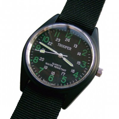 Часы милитари Rothco Field Watch Black 4105, фото