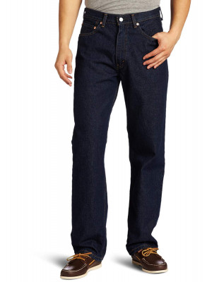 Джинсы просторные мужские синие Levi's 550 Relaxed Fit Jeans Rinse 005500216, фото