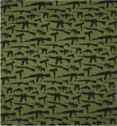 Rothco Bandana Olive Drab & Black Gun Pattern (56 x 56 см) 4099