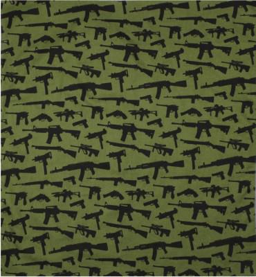 Оливковая бандана с оружейным патерном Rothco Bandana Olive Drab Black Gun Pattern (56 x 56 см) 4099, фото
