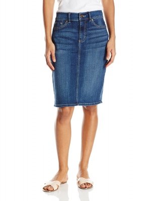 Женская джинсовая юбка Lee Womens Modern Series Curvy Fit Stella Skirt Oxford 3527226, фото