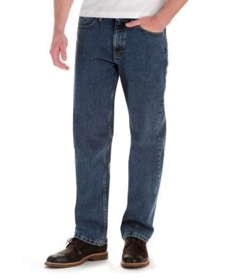 Джинсы Lee Relaxed Fit Straight Leg Jeans - Medium Stone - 2055551, фото