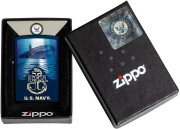 Zippo US Navy Lighter Navy Matte Submarine